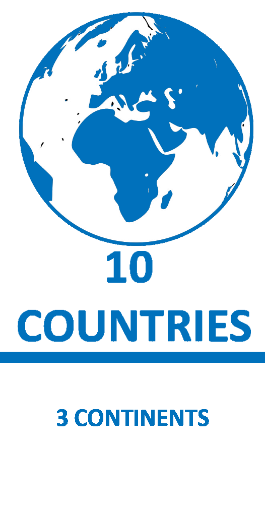 Volunteer Programs in 10 Countries and in 3 Continents