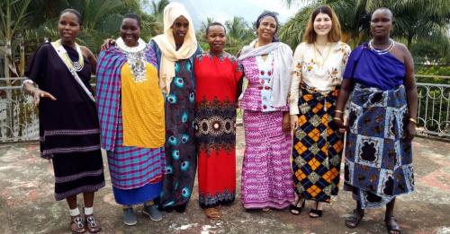 Indigenous women Tanzania Comic Relief